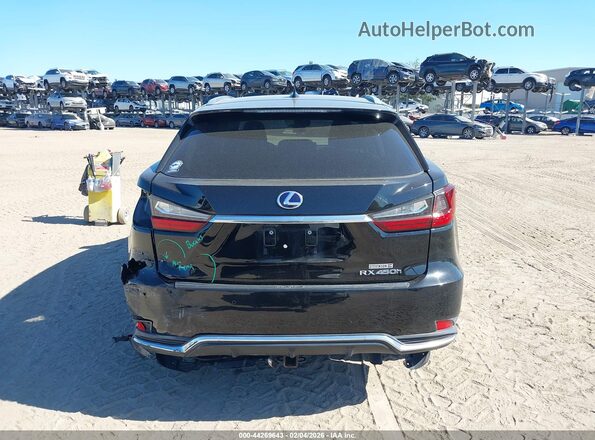 2T2HGMDA6LC044583 2020 LEXUS RX 450H Черный 