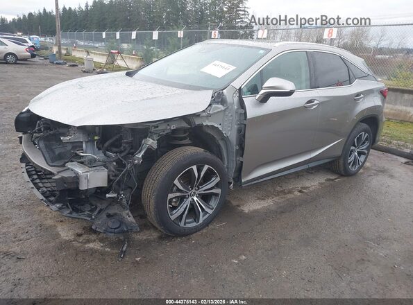2T2HGMDA7LC054653 2020 LEXUS RX 450H Silver Vista tres cuartos delantera izquierda