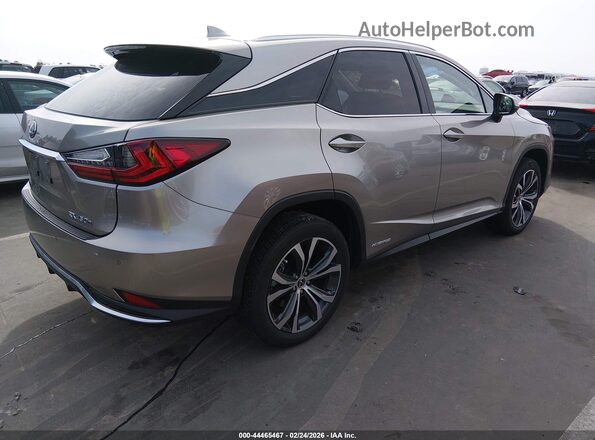 2T2HGMDA7NC081757 2022 LEXUS RX 450H Серебряный Задняя правая четверть