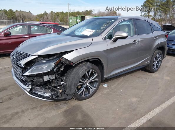 2T2HGMDA7NC081757 2022 LEXUS RX 450H Серебряный Передняя левая четверть