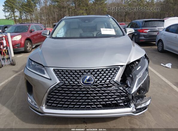 2T2HGMDA7NC081757 2022 LEXUS RX 450H Серебряный Вид щитка приборов