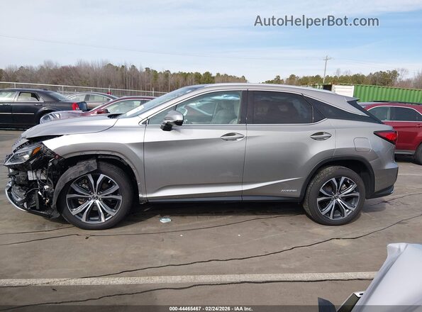 2T2HGMDA7NC081757 2022 LEXUS RX 450H Серебряный Панорамный вид салона 360°