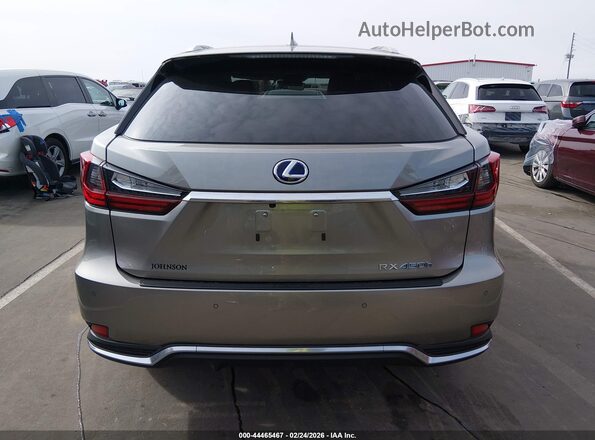 2T2HGMDA7NC081757 2022 LEXUS RX 450H Серебряный 