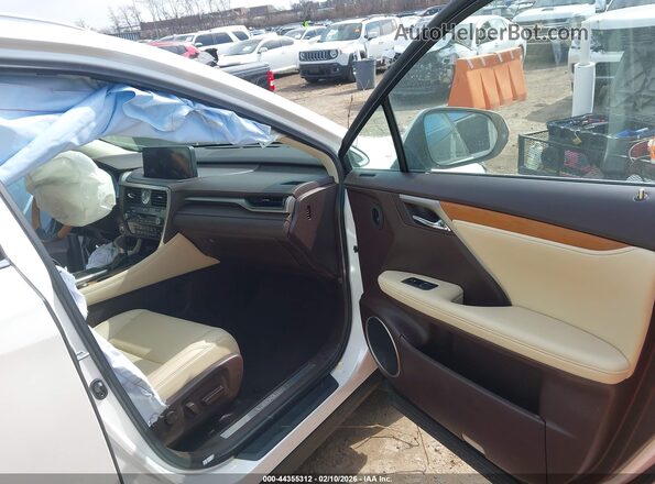 2T2HZMAA0LC170145 2020 LEXUS RX 350 White Widok wnętrza z przodu