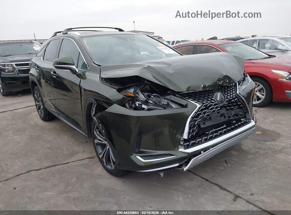 2T2HZMAA3MC206640 2021 LEXUS RX 350 Green Delantero derecho