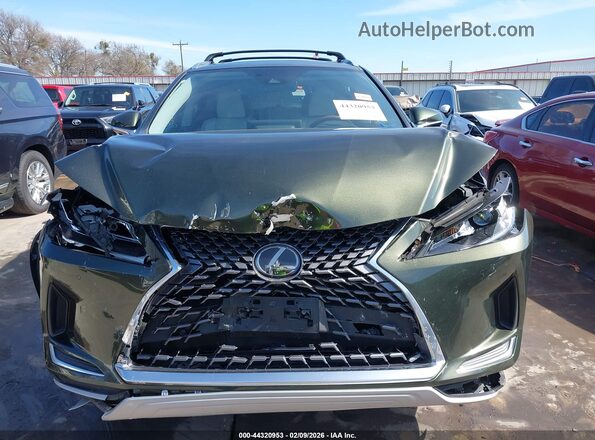 2T2HZMAA3MC206640 2021 LEXUS RX 350 Green Vista interior trasera