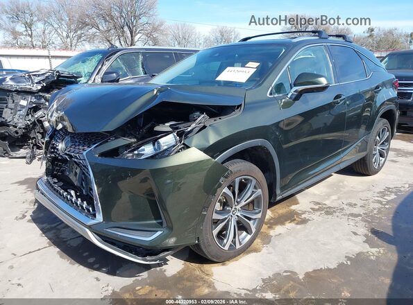 2T2HZMAA3MC206640 2021 LEXUS RX 350 Green Vista tres cuartos delantera izquierda