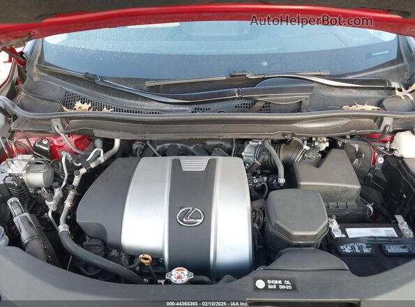 2T2HZMAA6MC215056 2021 LEXUS RX 350 Красный Вид сзади