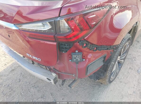 2T2HZMAA6MC215056 2021 LEXUS RX 350 Красный 