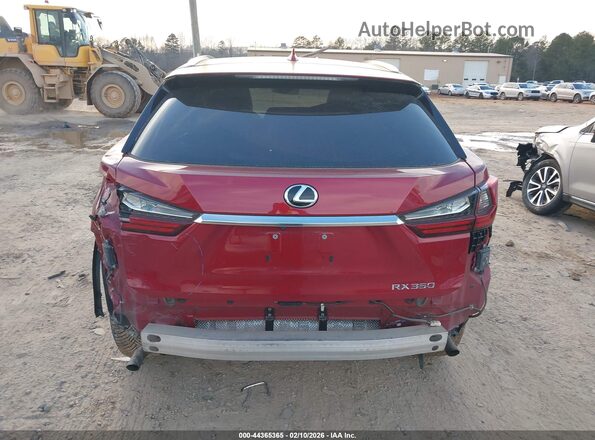 2T2HZMAA6MC215056 2021 LEXUS RX 350 Красный 