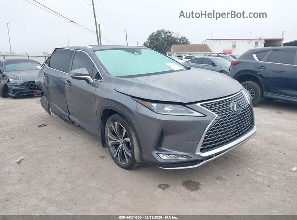 2T2HZMAA6NC225538 2022 LEXUS RX 350 Gray Przód prawy