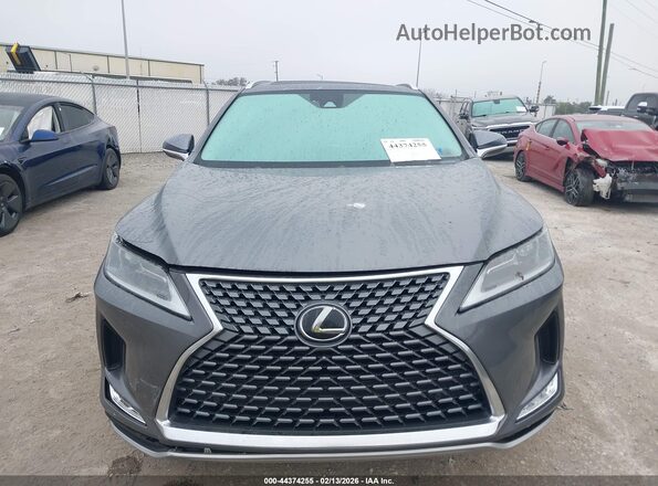2T2HZMAA6NC225538 2022 LEXUS RX 350 Gray Widok wnętrza z tyłu