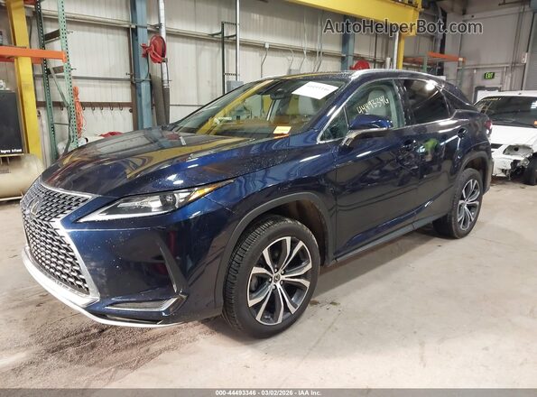 2T2HZMAA7NC249573 2022 LEXUS RX 350 Blue Przód lewy