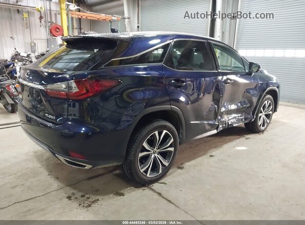2T2HZMAA7NC249573 2022 LEXUS RX 350 Blue Tył prawy