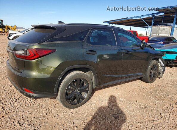 2T2HZMDA2NC355635 2022 LEXUS RX Green Tył prawy