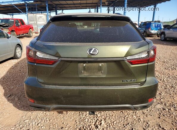 2T2HZMDA2NC355635 2022 LEXUS RX Green Widok z tyłu
