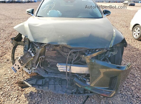 2T2HZMDA2NC355635 2022 LEXUS RX Green Widok wnętrza z tyłu