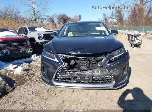 2T2HZMDA3MC280412 2021 LEXUS RX 350 Blue Instrument cluster view