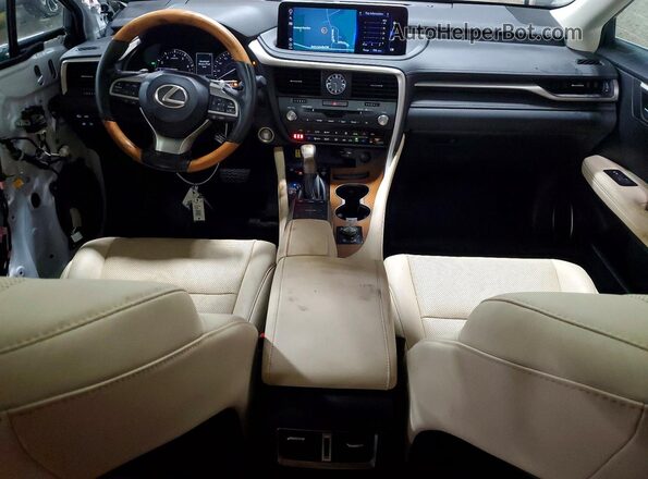 2T2HZMDA3NC319906 2022 LEXUS RX Белый Вид панели приборов