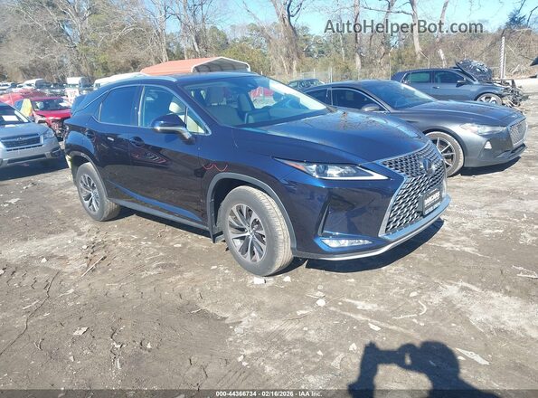2T2HZMDA3NC356891 2022 LEXUS RX 350 Фиолетовый Передняя правая четверть
