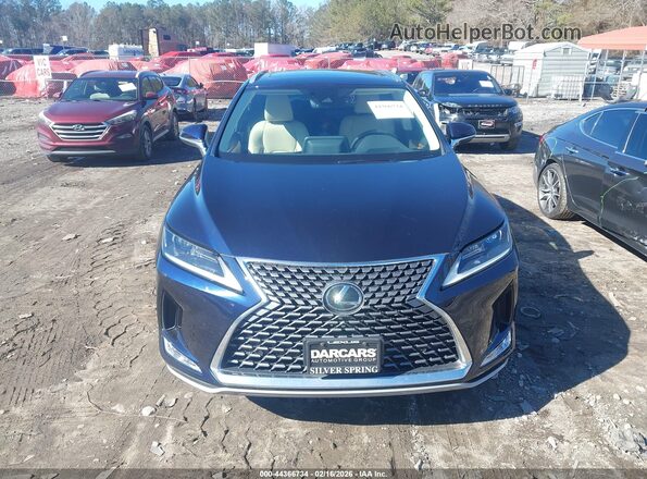 2T2HZMDA3NC356891 2022 LEXUS RX 350 Фиолетовый Вид задней части салона