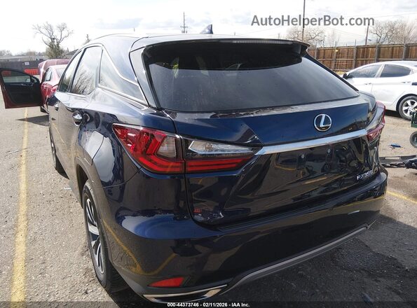 2T2HZMDA4NC327027 2022 LEXUS RX 350 Синий Задняя левая четверть
