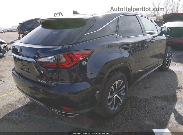 2T2HZMDA4NC327027 2022 LEXUS RX 350 Синий Задняя правая четверть