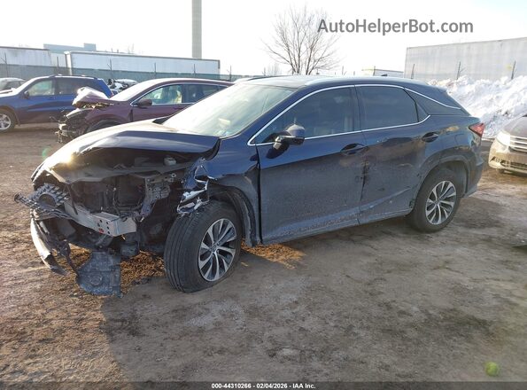 2T2HZMDA6LC247841 2020 LEXUS RX 350 Blue Передня ліва чверть