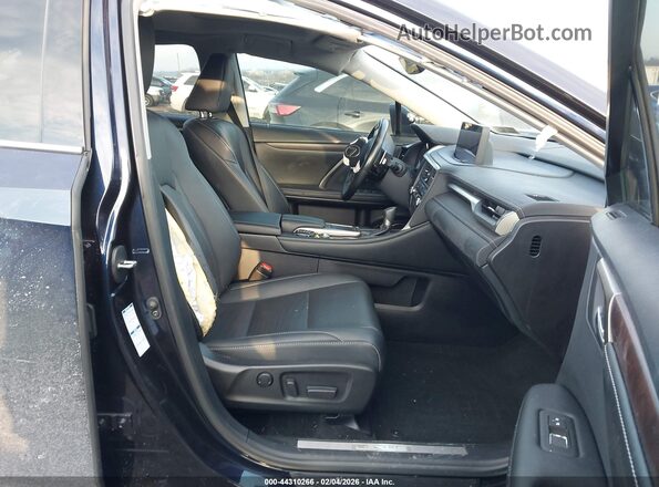 2T2HZMDA6LC247841 2020 LEXUS RX 350 Blue Вид салону спереду