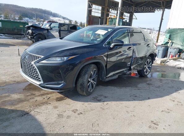 2T2HZMDA7LC249596 2020 LEXUS RX 350 Черный Передняя левая четверть