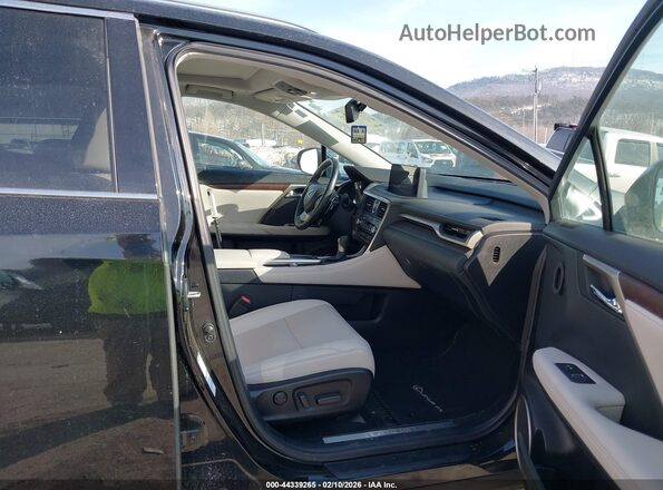 2T2HZMDA7LC249596 2020 LEXUS RX 350 Черный Вид салона спереди