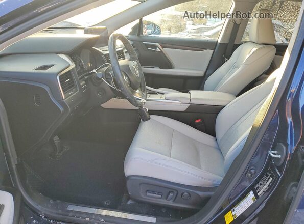 2T2HZMDA7NC327362 2022 LEXUS RX Синий Вид салона спереди