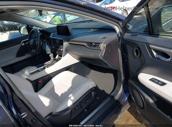 2T2HZMDA7NC366386 2022 LEXUS RX 350 Blue Widok wnętrza z przodu