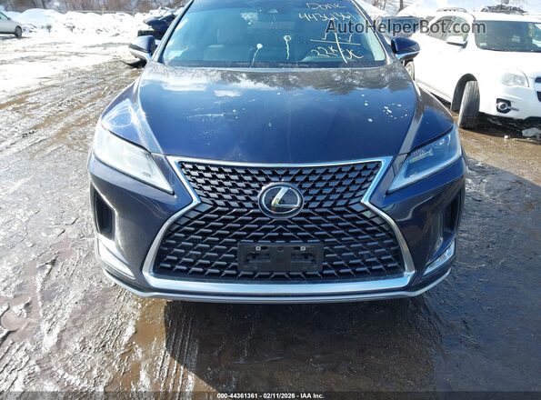 2T2HZMDA7NC366386 2022 LEXUS RX 350 Blue Widok zestawu wskaźników