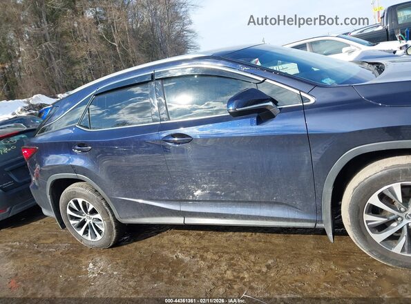 2T2HZMDA7NC366386 2022 LEXUS RX 350 Blue Widok wnętrza z tyłu
