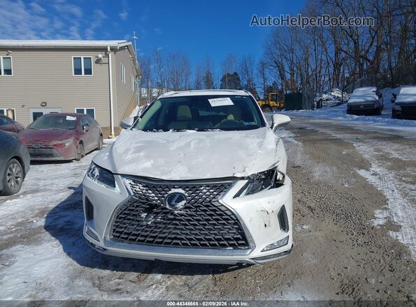 2T2HZMDAXNC345791 2022 LEXUS RX 350 White Widok zestawu wskaźników