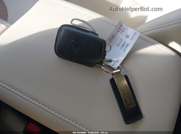 2T2HZMDAXNC345791 2022 LEXUS RX 350 White Widok deski rozdzielczej