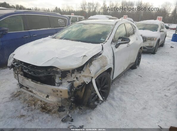 2T2KGCEZ2PC017455 2023 LEXUS NX 350 White წინა მარცხენა ხედი სამი მეოთხედიდან