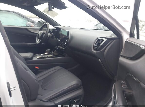 2T2KGCEZ2PC018332 2023 LEXUS NX 350 White წინა სალონის ხედი