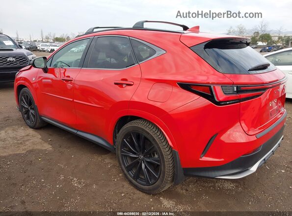 2T2KGCEZ5RC043597 2024 LEXUS NX 350 Красный Задняя левая четверть