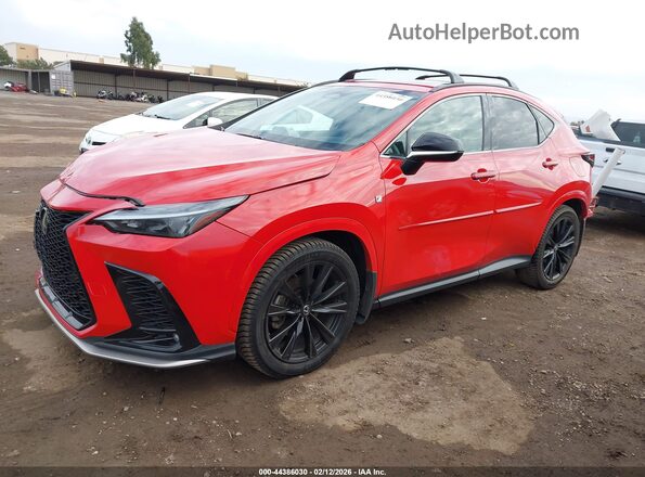 2T2KGCEZ5RC043597 2024 LEXUS NX 350 Красный Передняя левая четверть