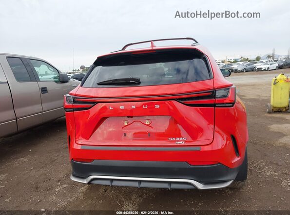 2T2KGCEZ5RC043597 2024 LEXUS NX 350 Красный 
