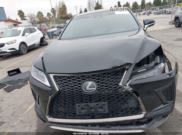 2T2SZMDA9LC219358 2020 LEXUS RX 350 Черный Вид задней части салона