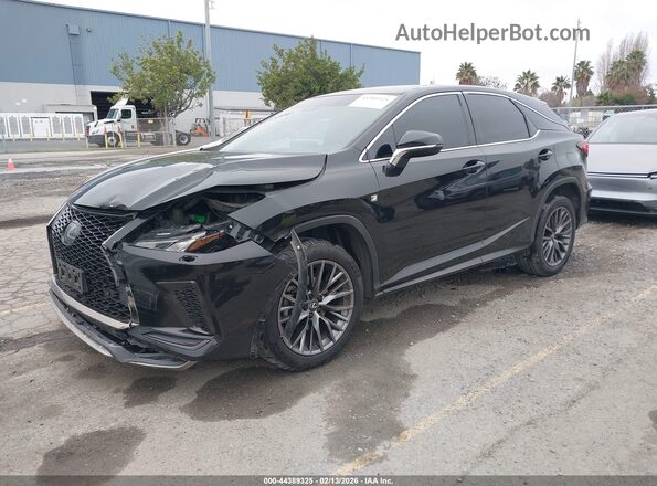 2T2SZMDA9LC219358 2020 LEXUS RX 350 Черный Передняя левая четверть