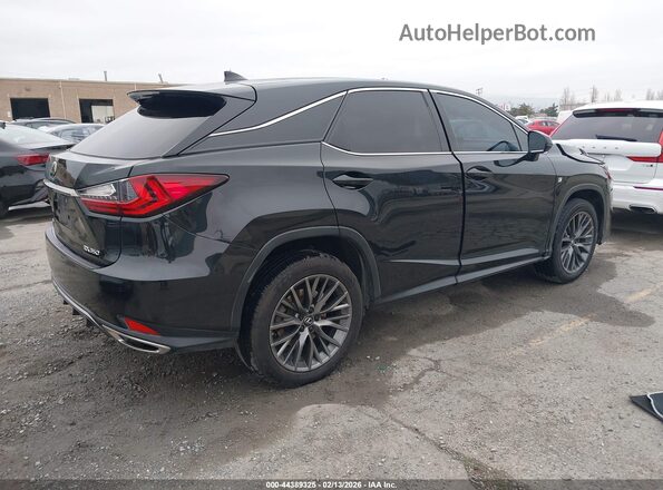 2T2SZMDA9LC219358 2020 LEXUS RX 350 Черный Задняя правая четверть
