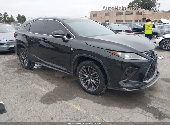 2T2SZMDA9LC219358 2020 LEXUS RX 350 Черный Передняя правая четверть