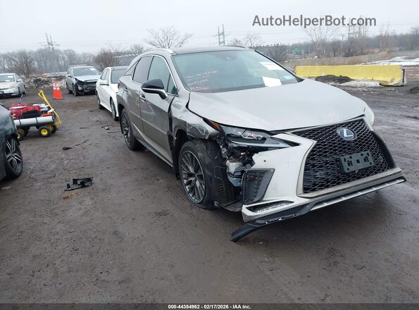 2T2YGMDAXLC051570 2020 LEXUS RX 450H Beige Przód prawy