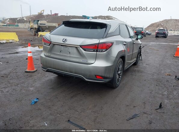 2T2YGMDAXLC051570 2020 LEXUS RX 450H Beige Tył prawy
