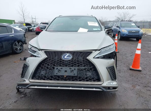 2T2YGMDAXLC051570 2020 LEXUS RX 450H Beige Widok zestawu wskaźników