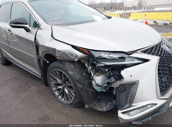 2T2YGMDAXLC051570 2020 LEXUS RX 450H Beige Widok z przodu